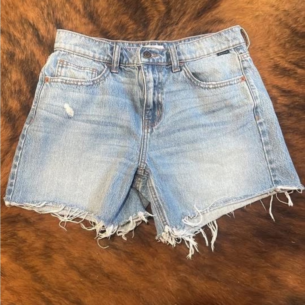 Cello Light Blue Jean Shorts